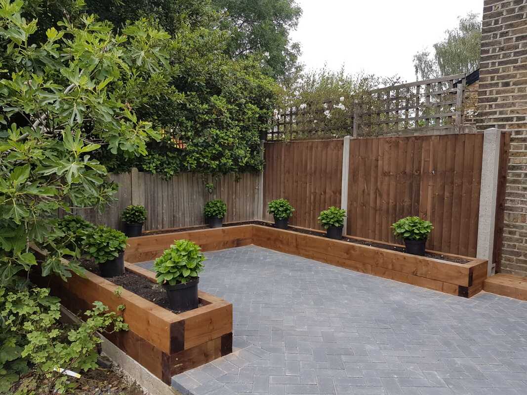 Hard landscaping